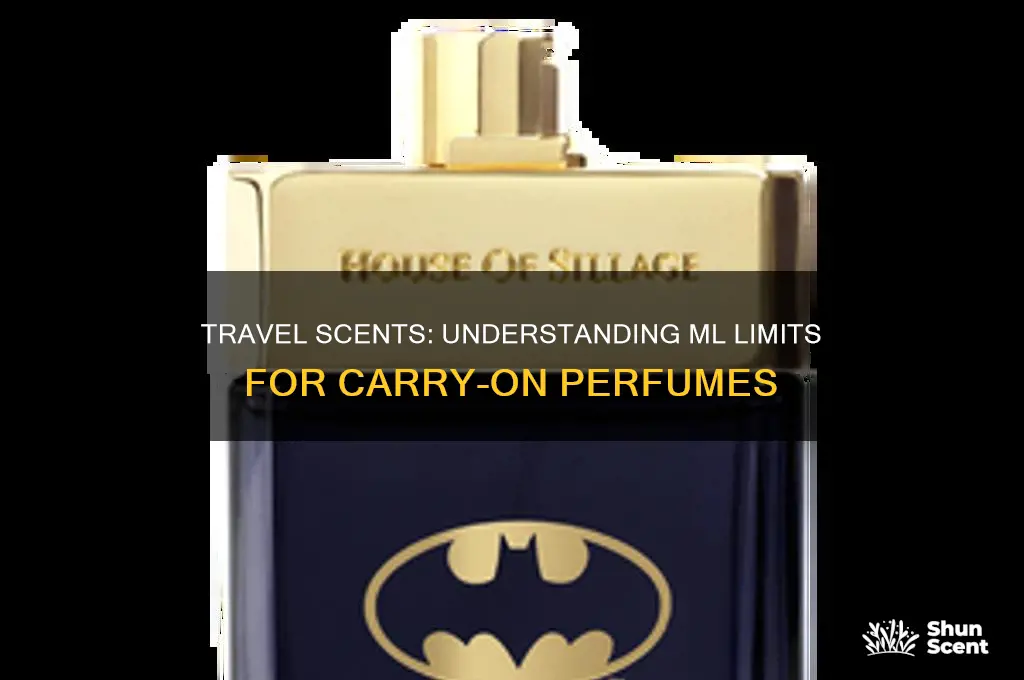 what ml perfume allowed on airplane