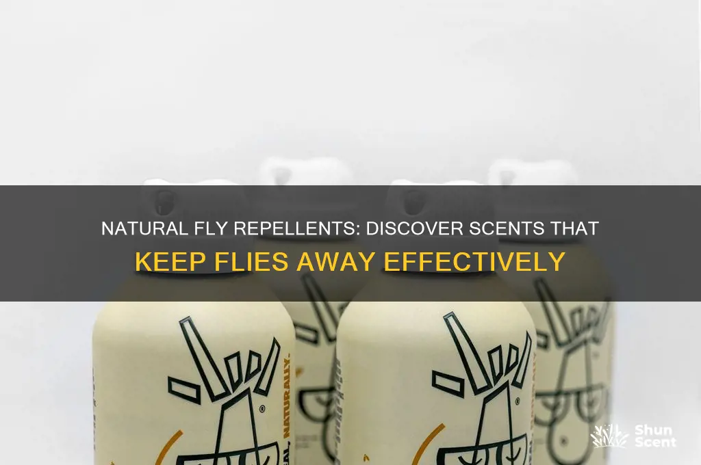 what natural scent repels flies