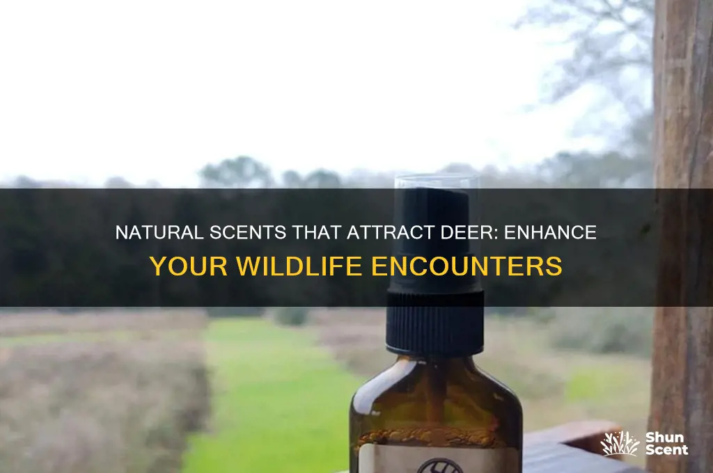 what natural scents attract deer