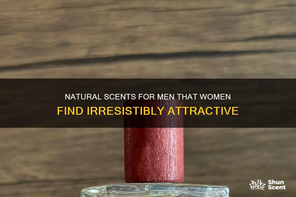 what natural scents for men are most attractive to women