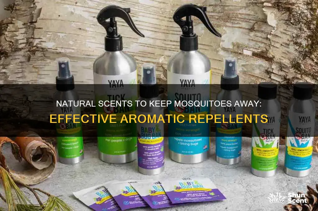 what natural scents repel mosquitoes