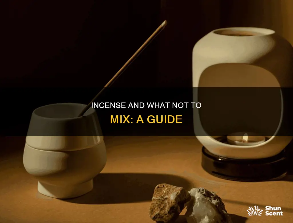 what not to mix with incense