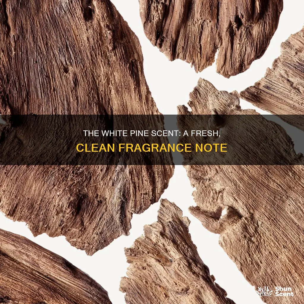 what note is white pine as a fragrance