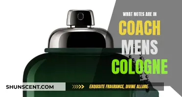 The Alluring Notes in Coach Men's Cologne