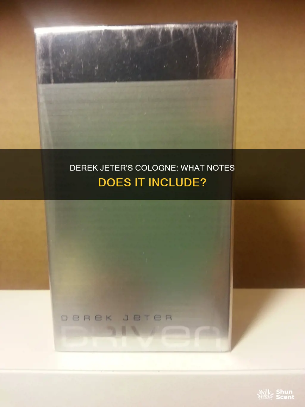 what notes are in derek jeter cologne smells like