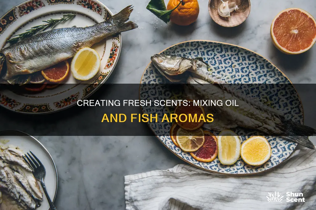 what oil fragrance mix well together with fish smells