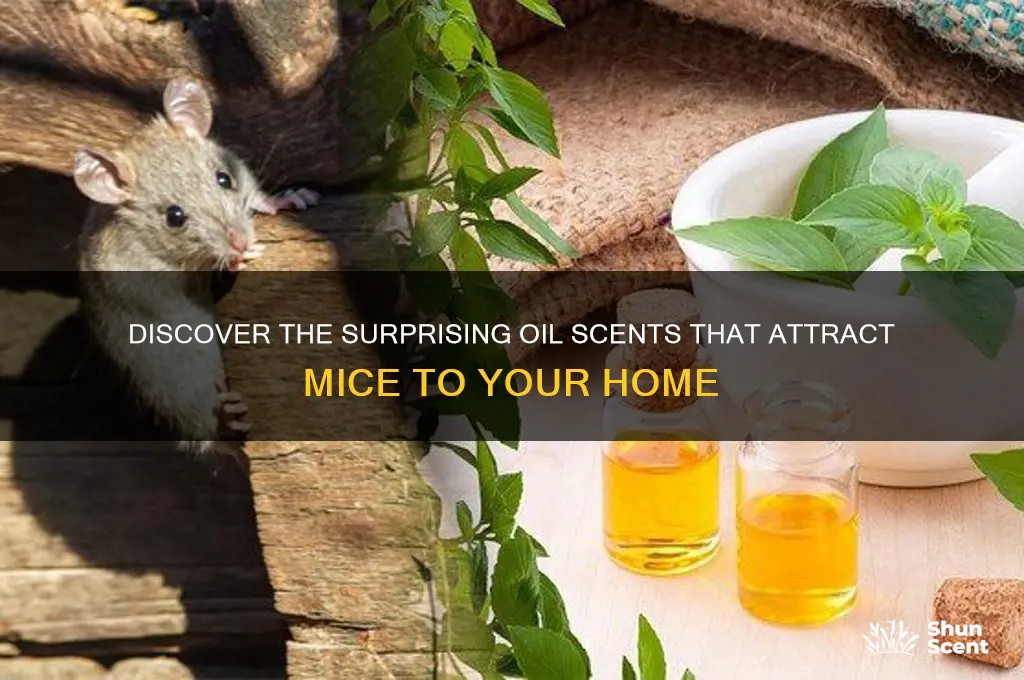 what oil scent attractes mice