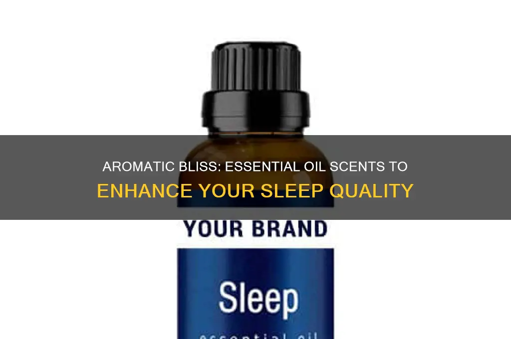 what oil scents help you sleep