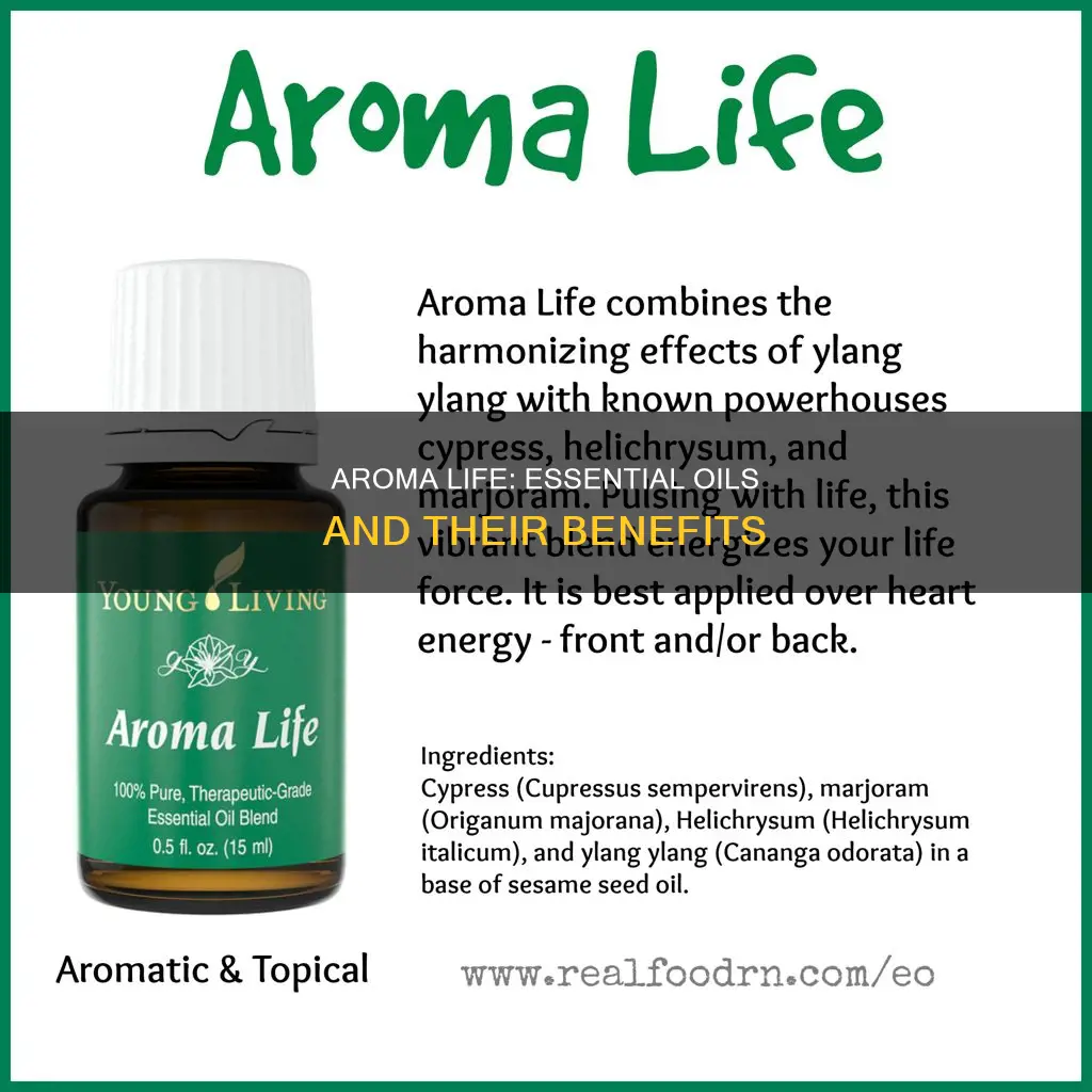 what oils are in aroma life