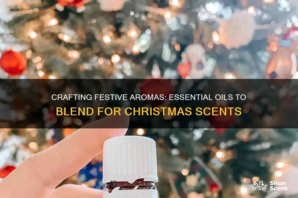 what oils to mix for christmas scent