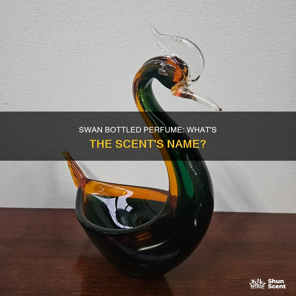 what old time perfume had a swan on the bottle