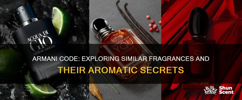 what other fragrances smell like armani code