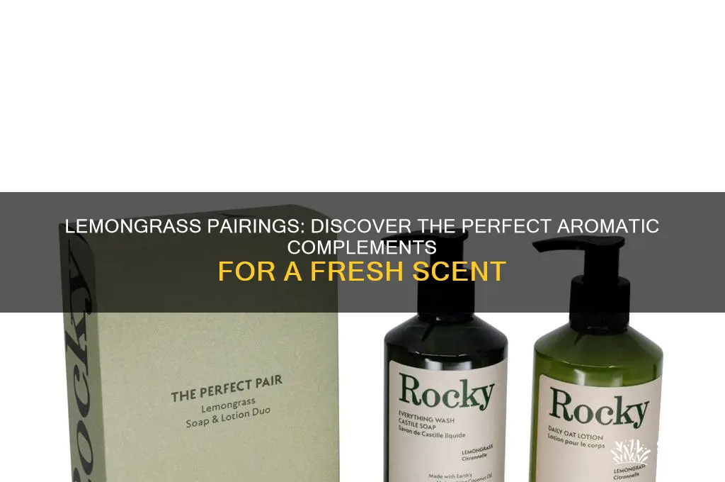 what other scent goes with lemongrass