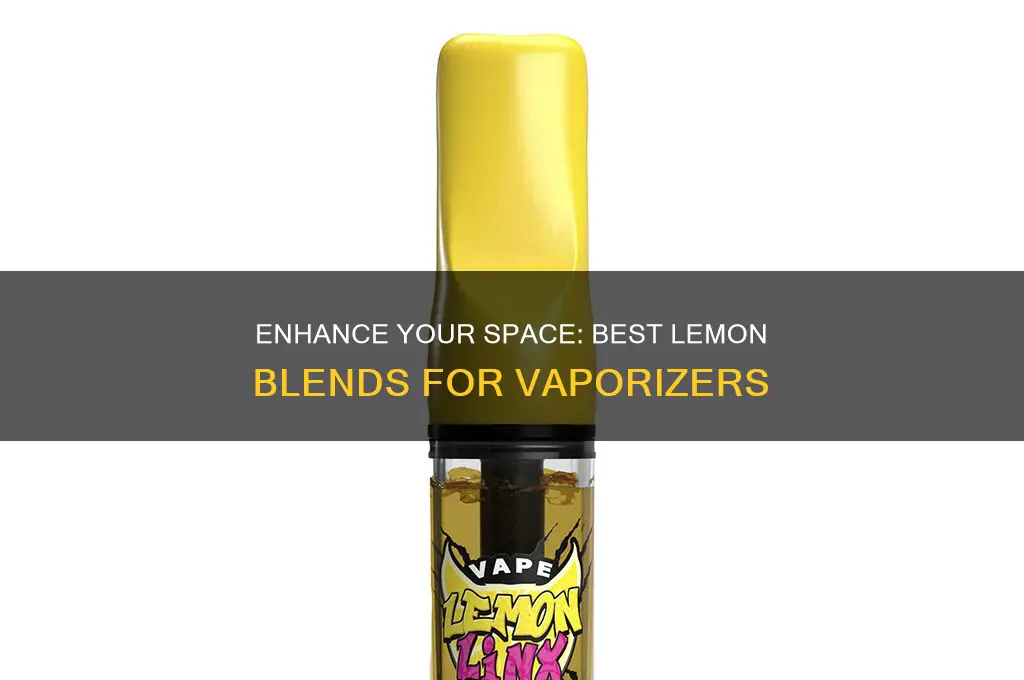 what other scent with lemon in vaporizer