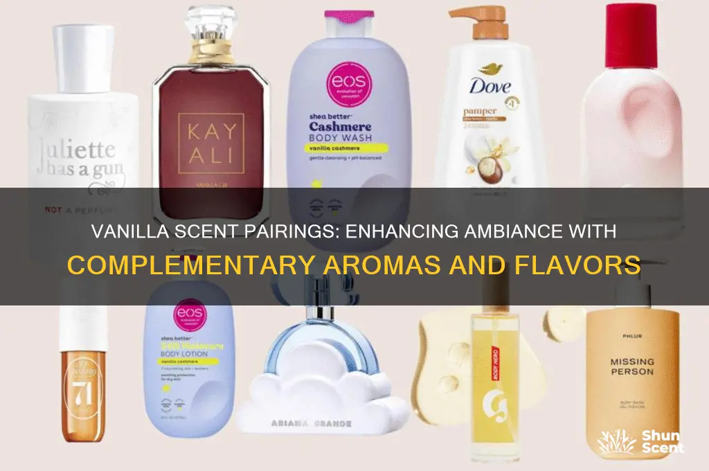 what pairs well with vanilla scent
