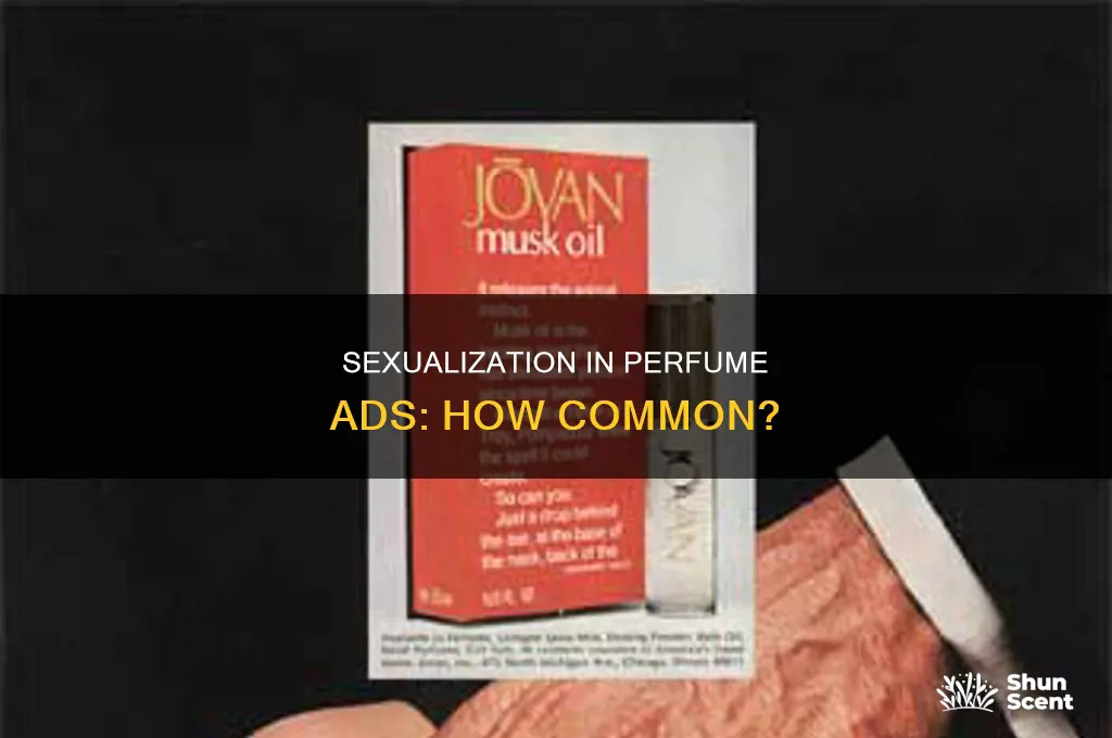 what percent of perfume ads are sexual