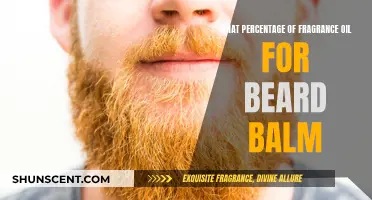 The Perfect Ratio of Fragrance Oil for Beard Balm