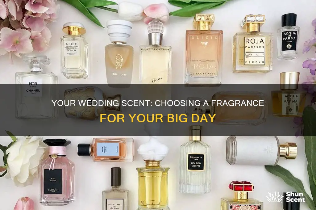 what perfume are you wearing on your wedding day