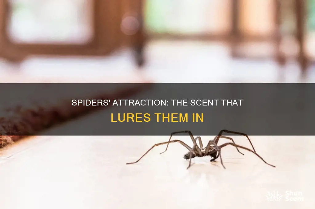 what perfume attracts spiders