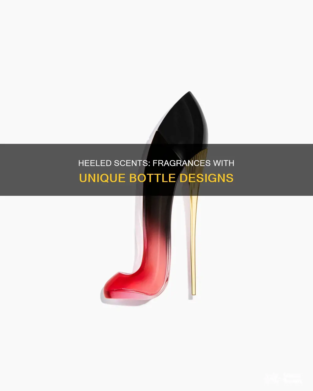 what perfume comes in a high heel bottle