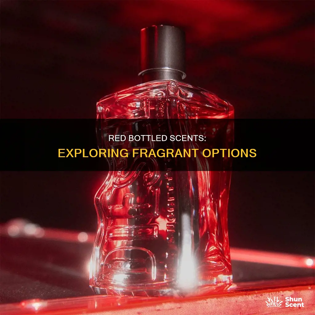 what perfume comes in a red bottle