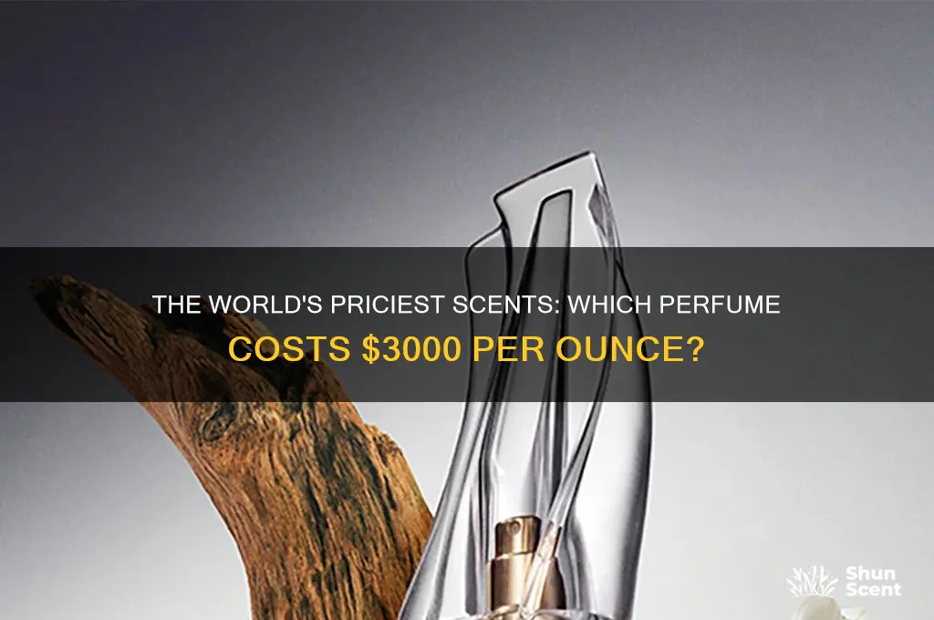 what perfume costs 3000 per ounce
