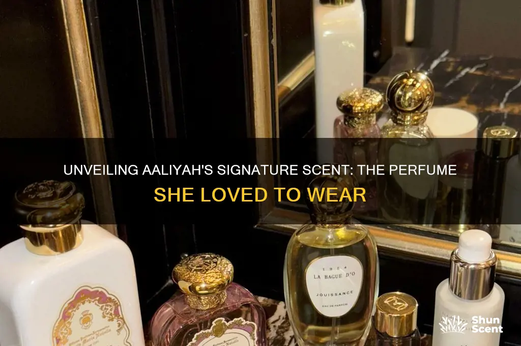 what perfume did aaliyah wear
