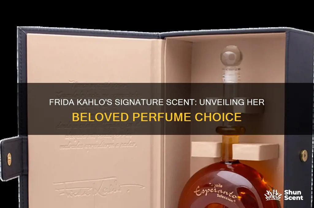 what perfume did frida kahlo wear