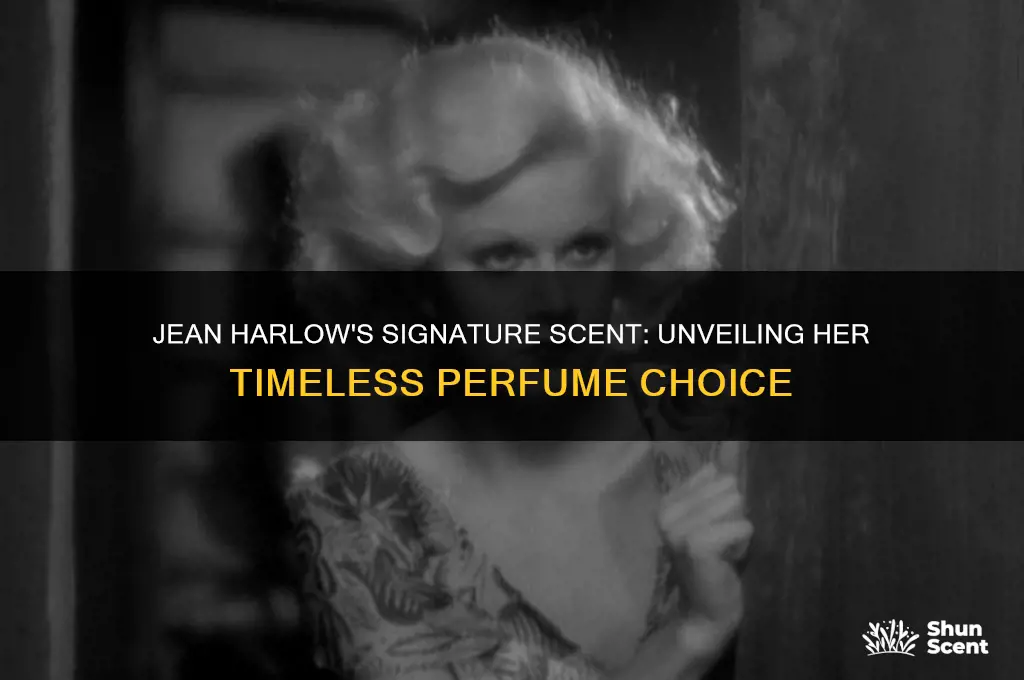 what perfume did jean harlow wear