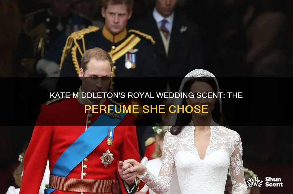 what perfume did kate middleton wear at her wedding