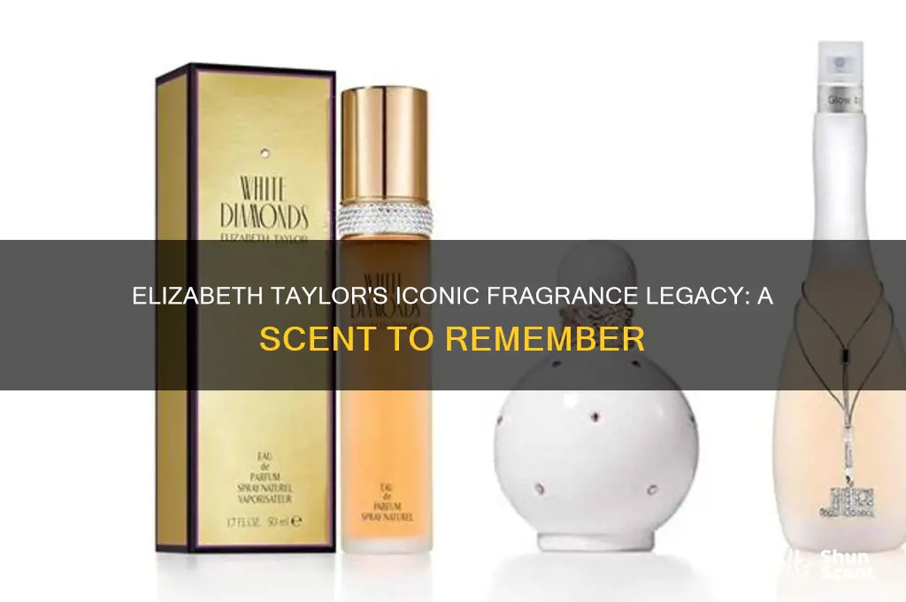 what perfume did liz taylor market
