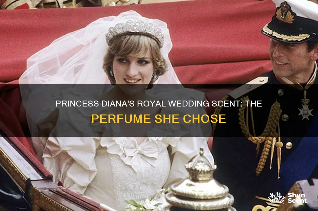what perfume did princess diana wear on her wedding day
