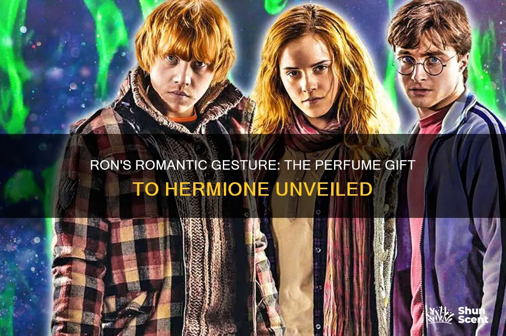 what perfume did ron give hermione