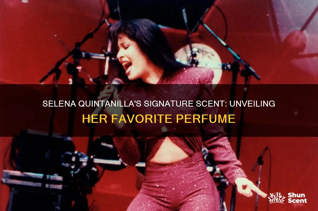 what perfume did selena quintanilla use