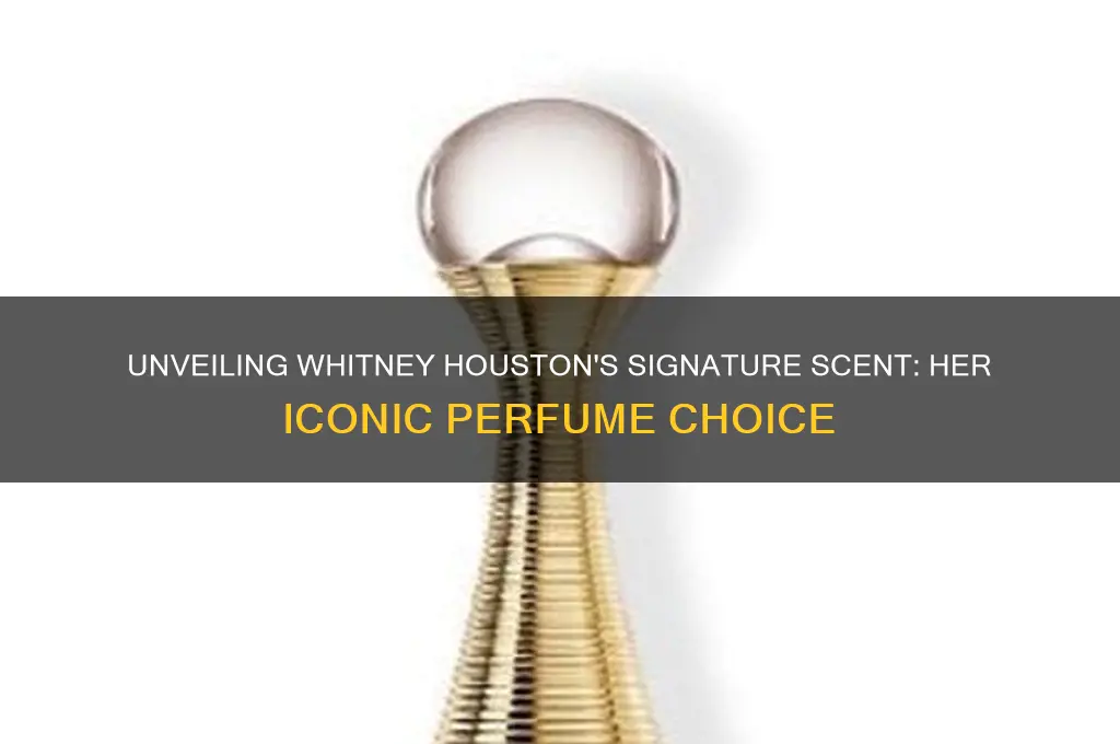 what perfume did whitney houston wear