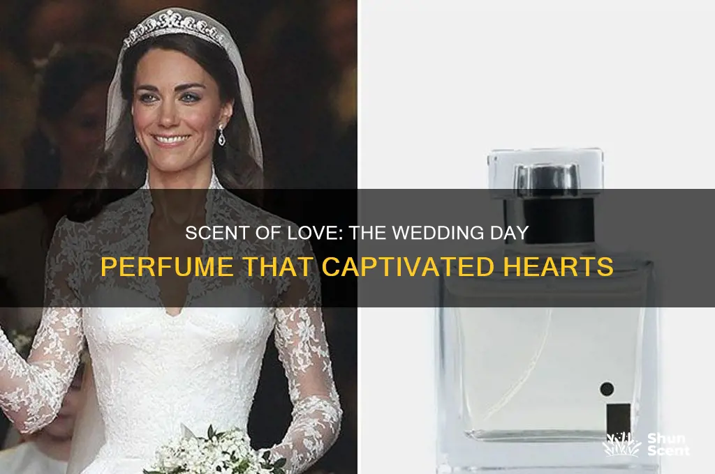 what perfume did you wear on your wedding day