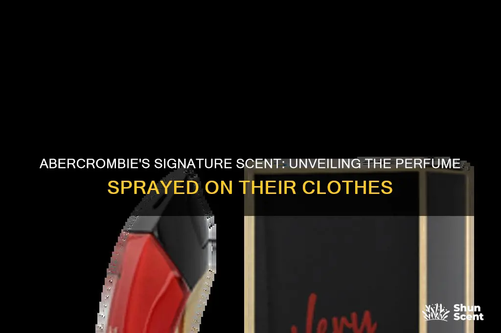 what perfume do abercrombie spray on the clothes