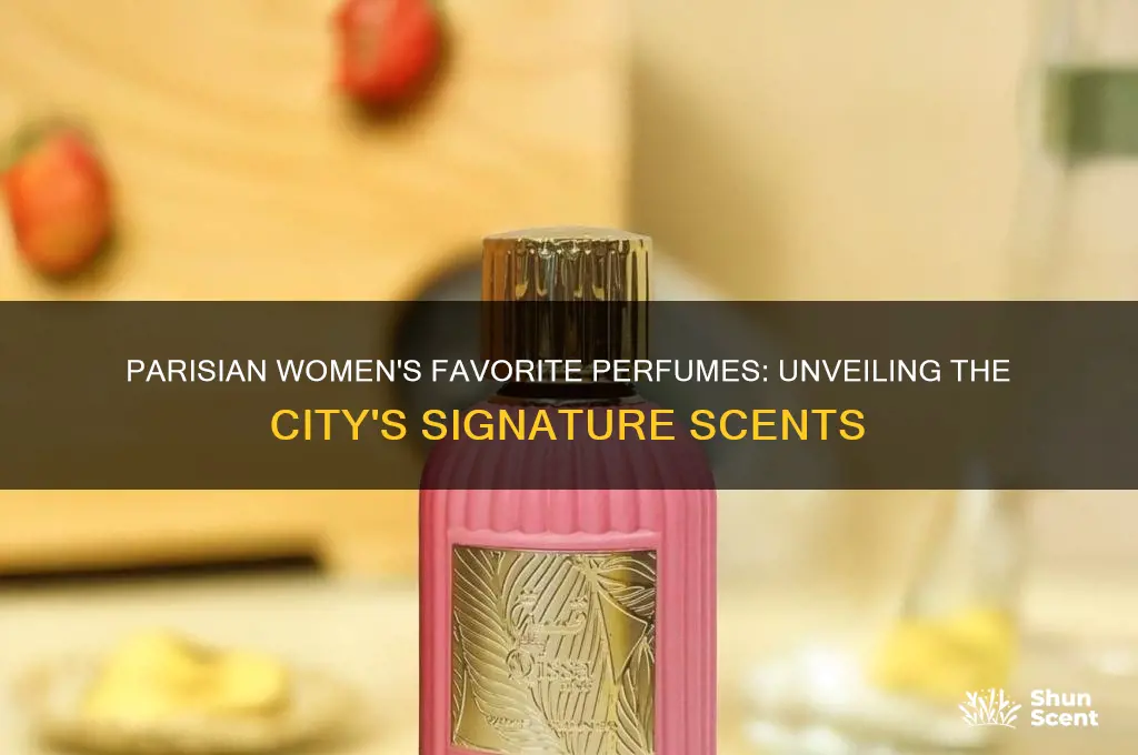 what perfume do most women in paris wear