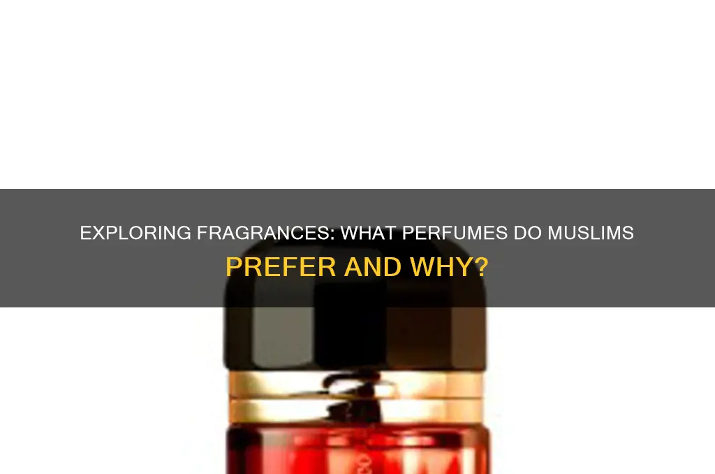 what perfume do muslims wear