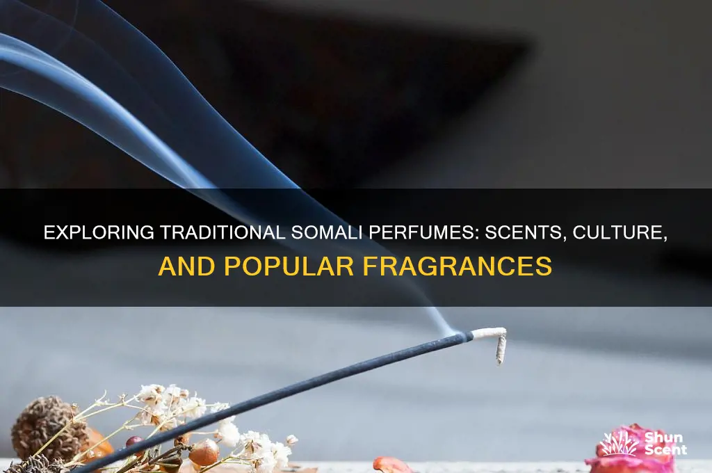 what perfume do somalis wear