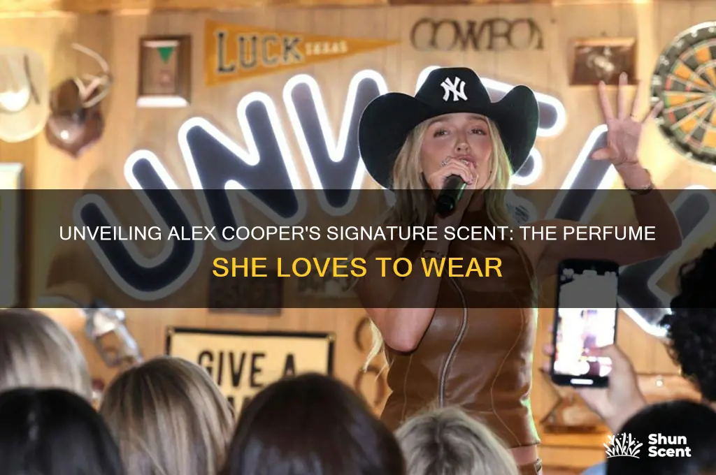 what perfume does alex cooper wear