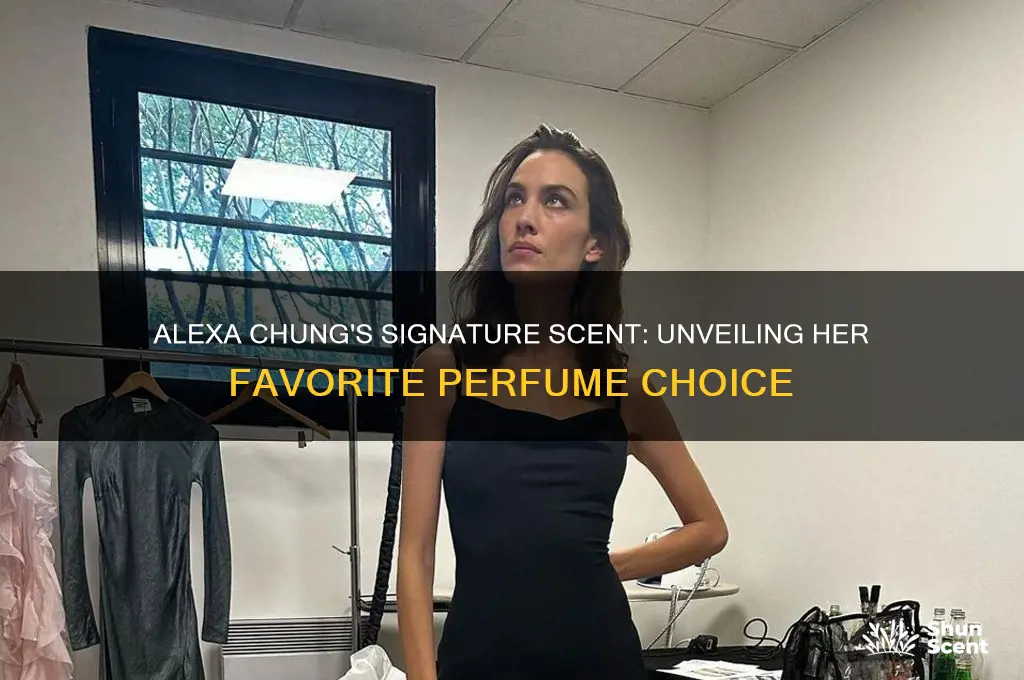 what perfume does alexa chung wear
