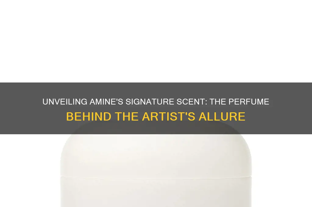 what perfume does amine wear