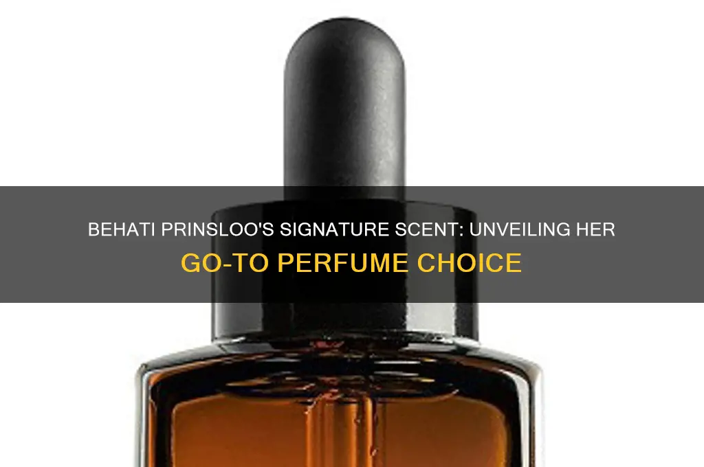 what perfume does behati prinsloo wear