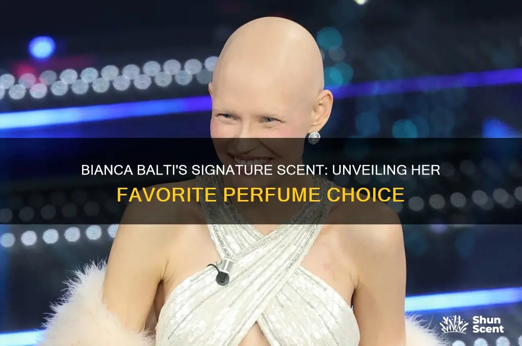 what perfume does bianca balti wear