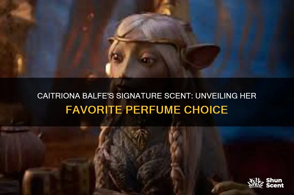 what perfume does caitriona balfe wear