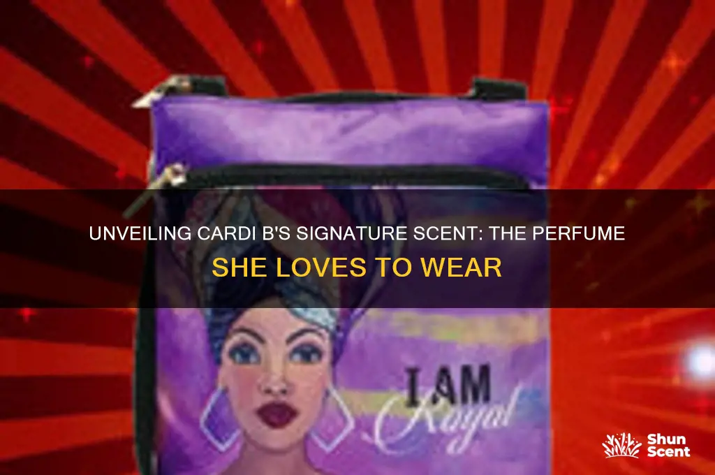 what perfume does cardi b use