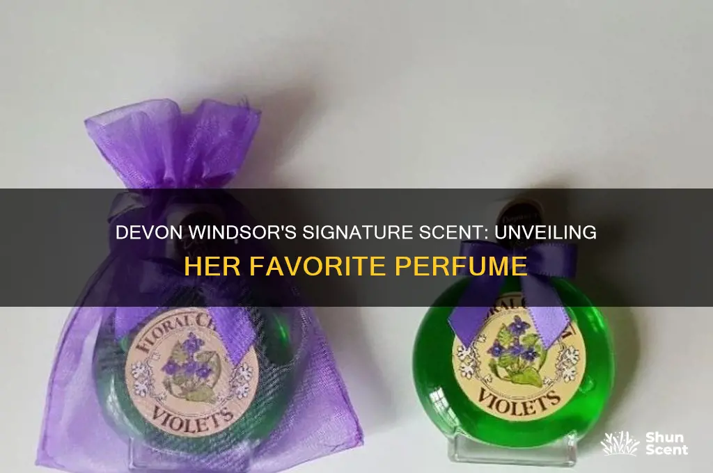 what perfume does devon windsor wear