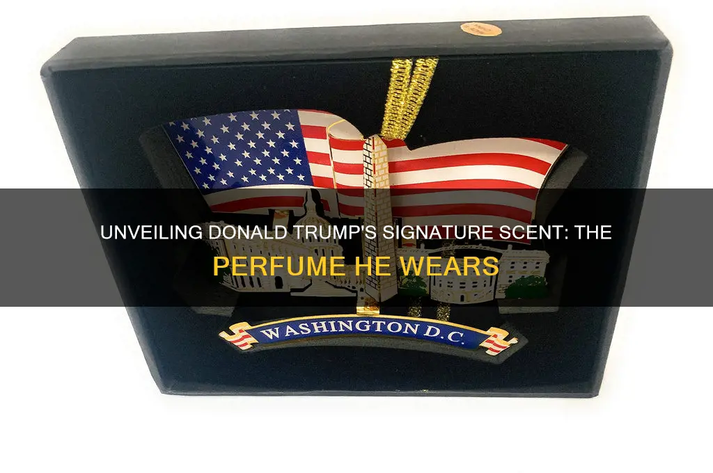 what perfume does donald trump wear