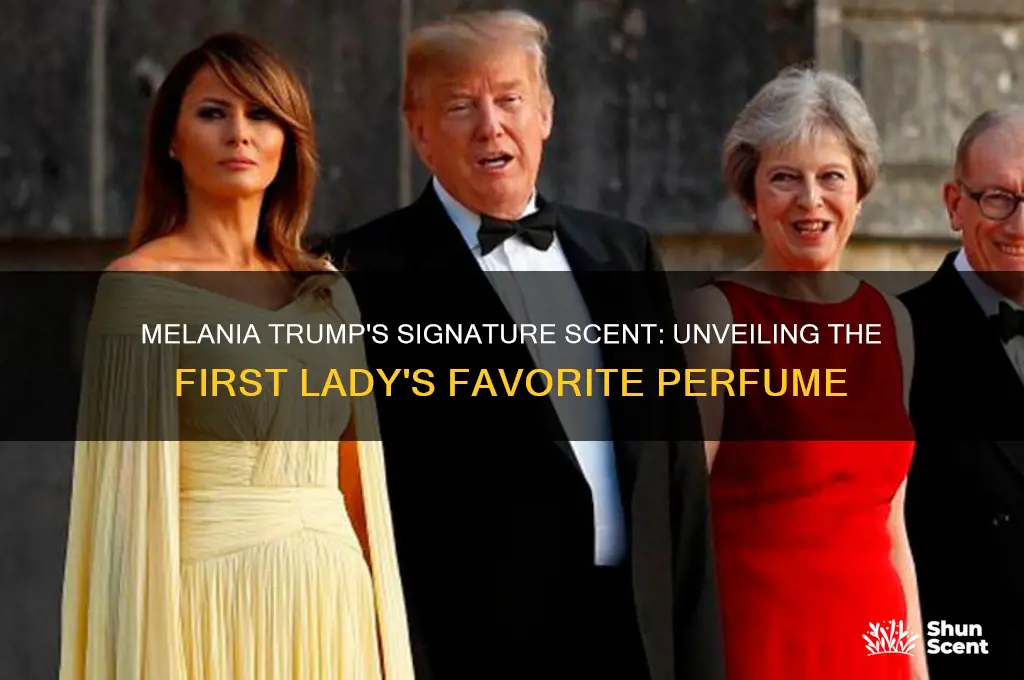 what perfume does first lady melania trump wear